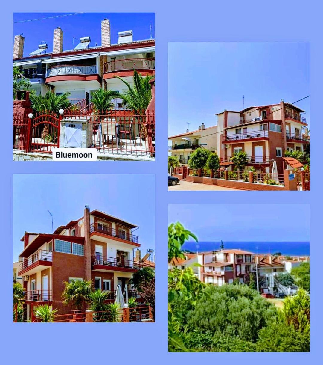 Blue Moon Accommodation Nea Michaniona Exterior foto